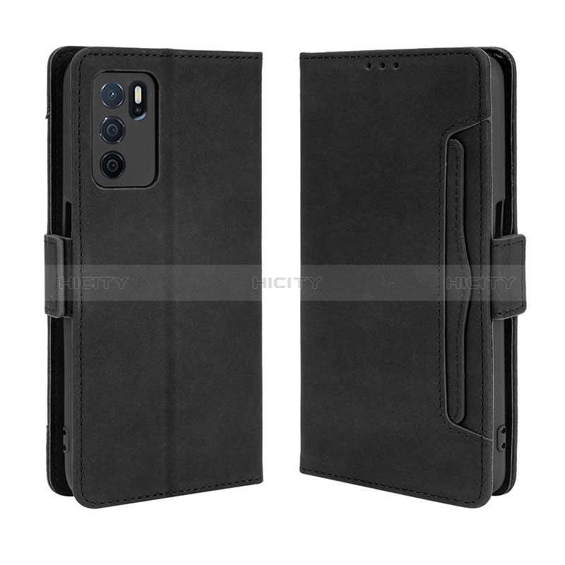 Funda de Cuero Cartera con Soporte Carcasa BY3 para Oppo A16