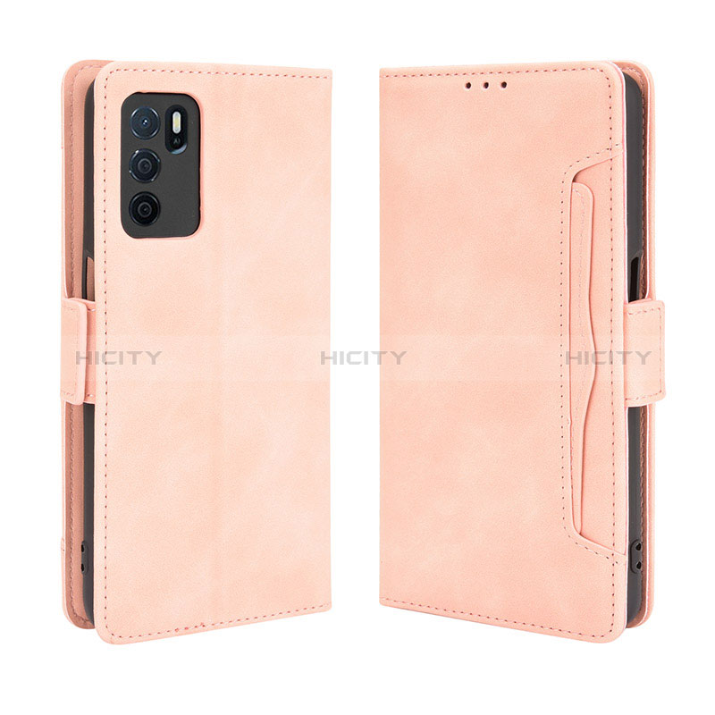 Funda de Cuero Cartera con Soporte Carcasa BY3 para Oppo A16