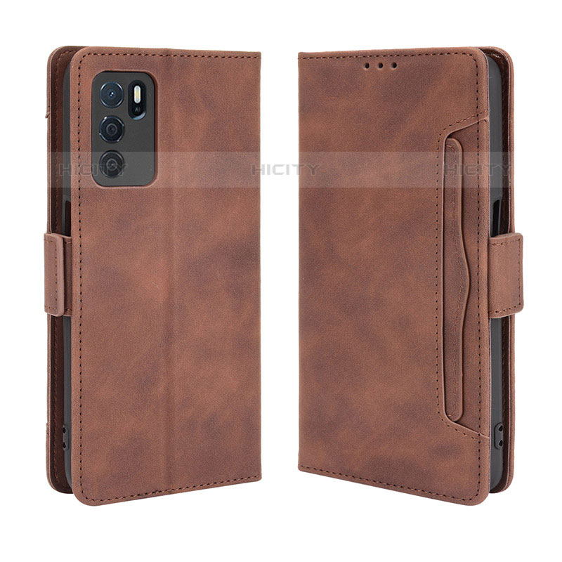 Funda de Cuero Cartera con Soporte Carcasa BY3 para Oppo A16s