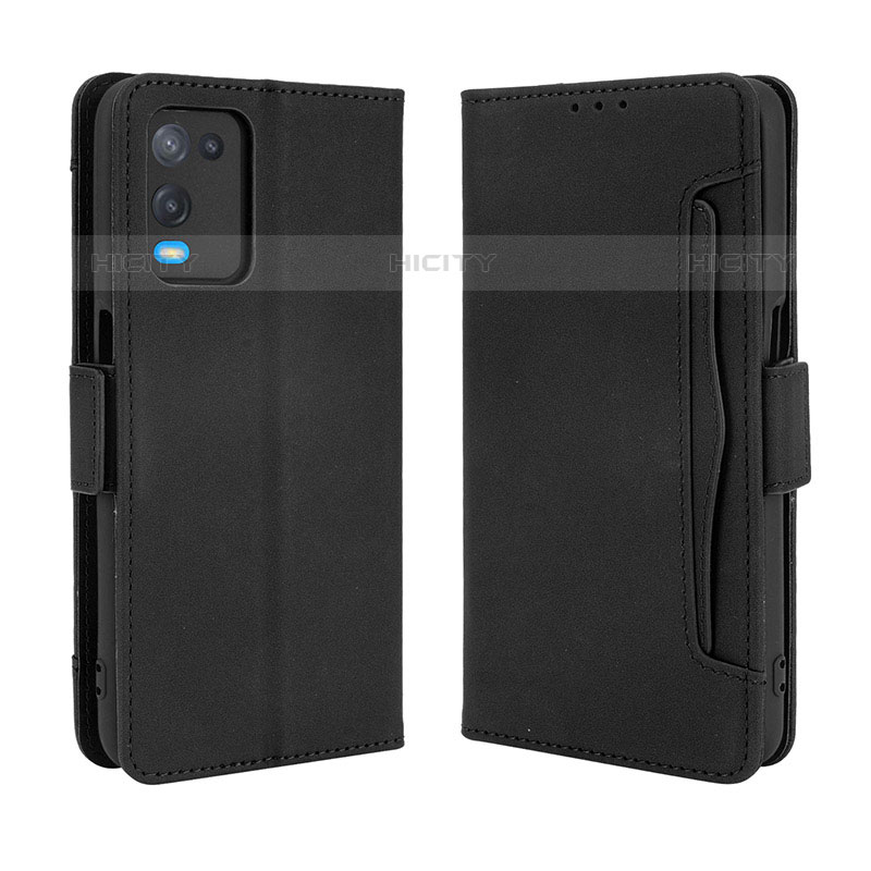 Funda de Cuero Cartera con Soporte Carcasa BY3 para Oppo A54 4G