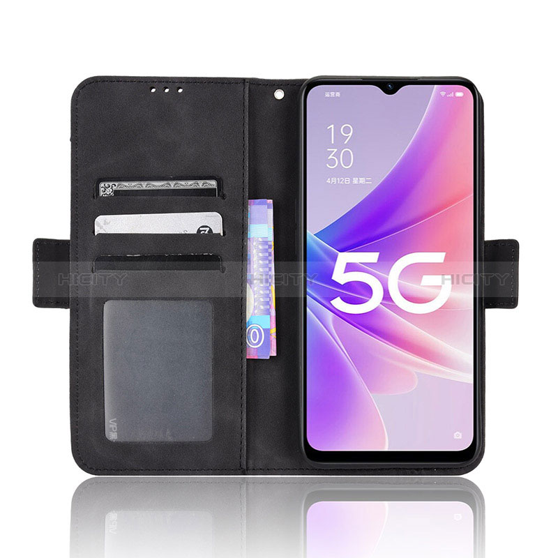 Funda de Cuero Cartera con Soporte Carcasa BY3 para Oppo A56S 5G