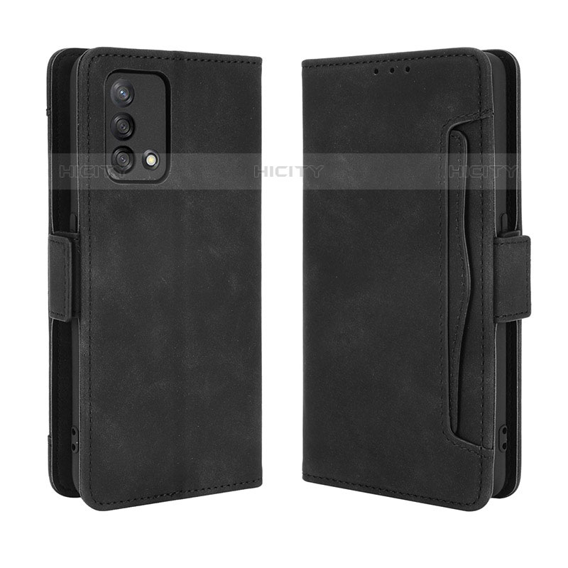 Funda de Cuero Cartera con Soporte Carcasa BY3 para Oppo A74 4G