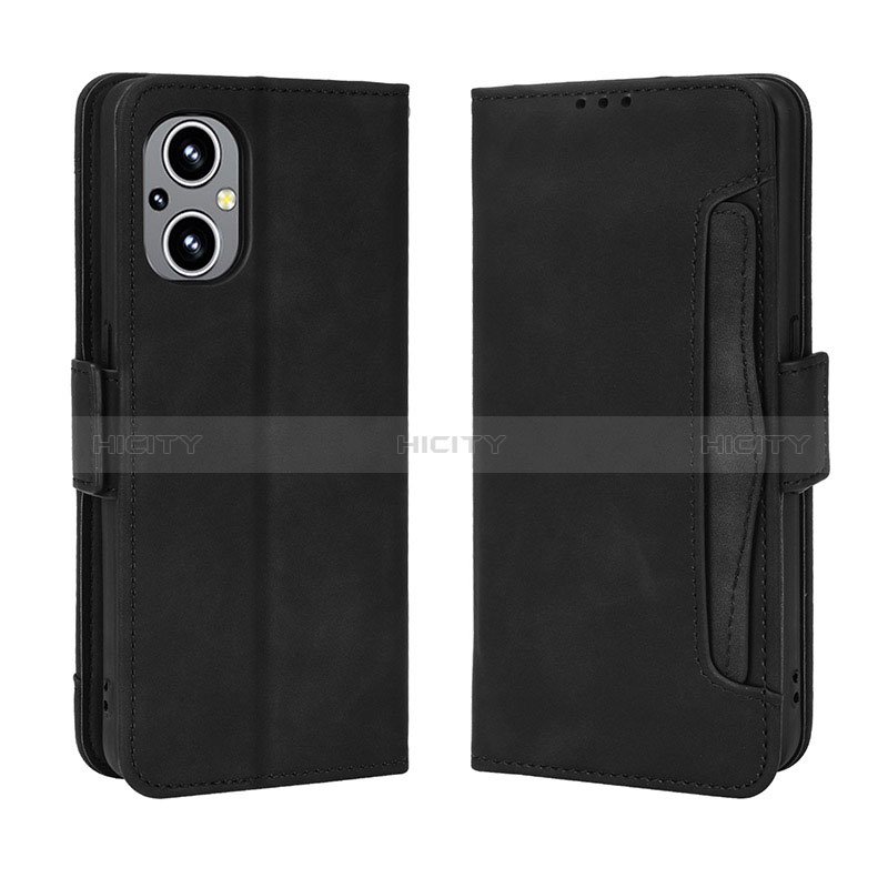 Funda de Cuero Cartera con Soporte Carcasa BY3 para Oppo A96 5G