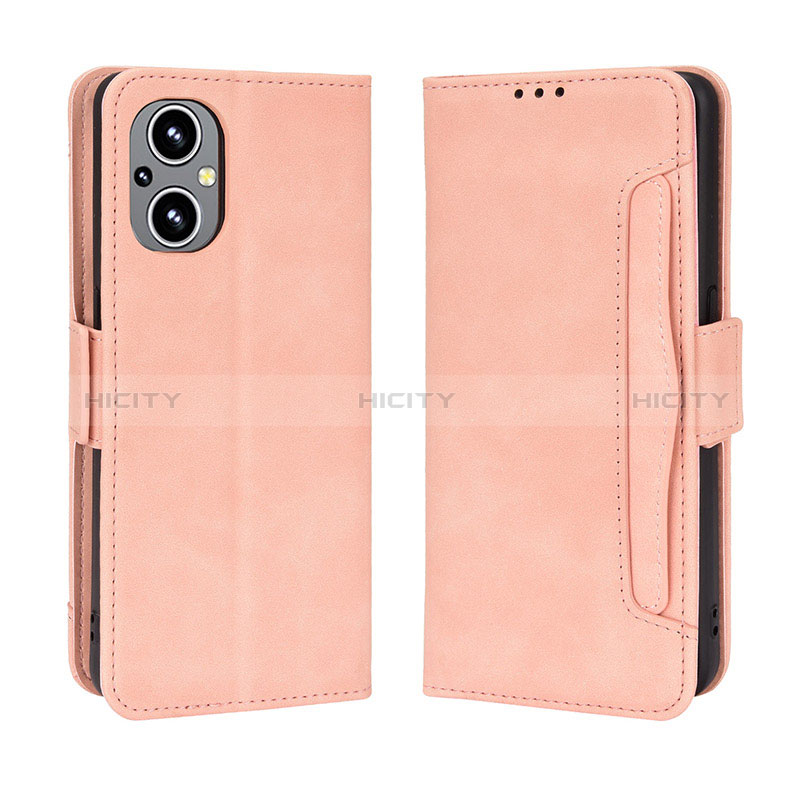 Funda de Cuero Cartera con Soporte Carcasa BY3 para Oppo A96 5G