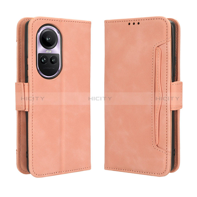 Funda de Cuero Cartera con Soporte Carcasa BY3 para Oppo Reno10 5G