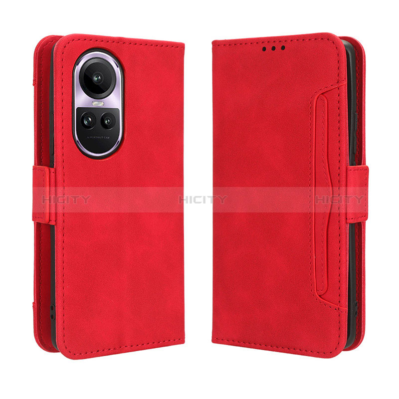 Funda de Cuero Cartera con Soporte Carcasa BY3 para Oppo Reno10 5G