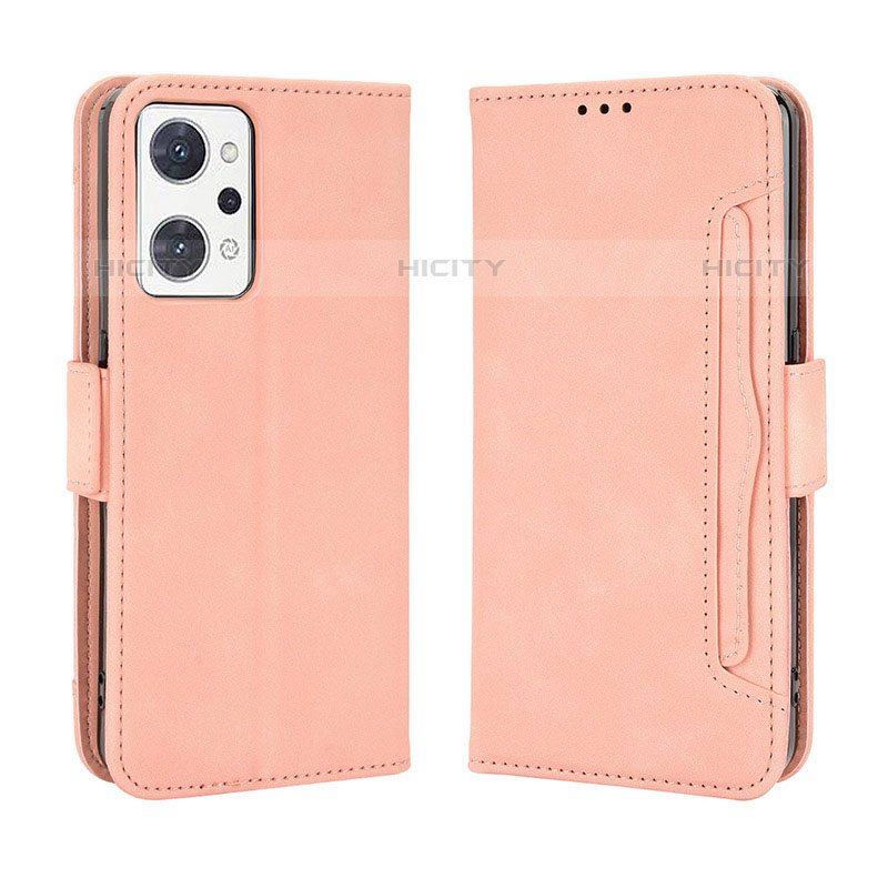 Funda de Cuero Cartera con Soporte Carcasa BY3 para Oppo Reno7 A