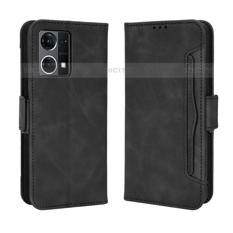 Funda de Cuero Cartera con Soporte Carcasa BY3 para Oppo Reno8 4G