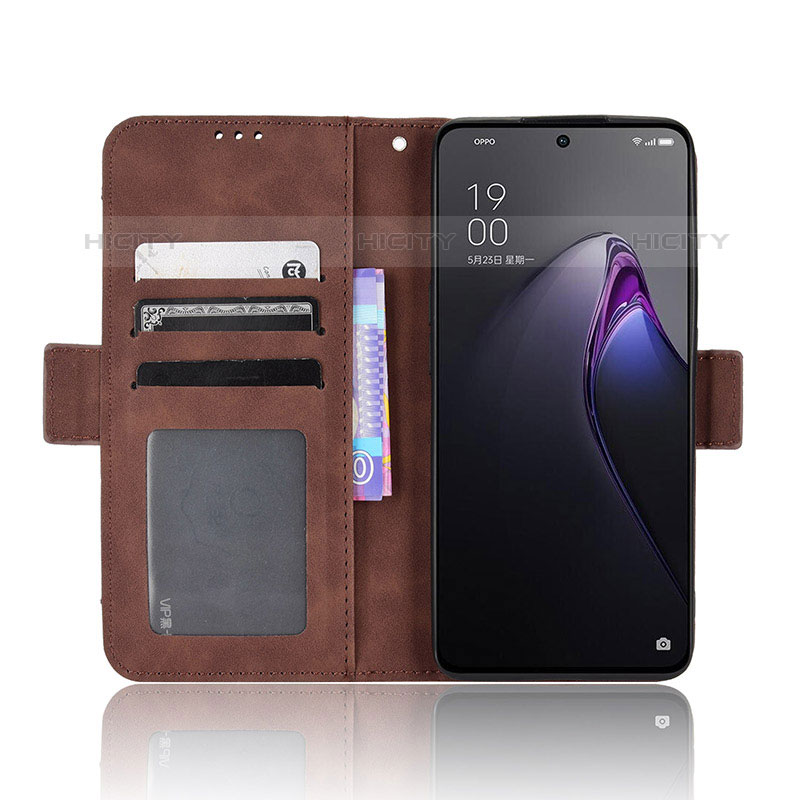 Funda de Cuero Cartera con Soporte Carcasa BY3 para Oppo Reno8 5G