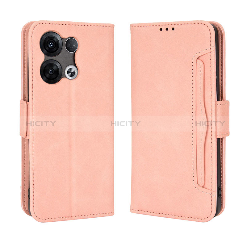 Funda de Cuero Cartera con Soporte Carcasa BY3 para Oppo Reno9 Pro+ Plus 5G