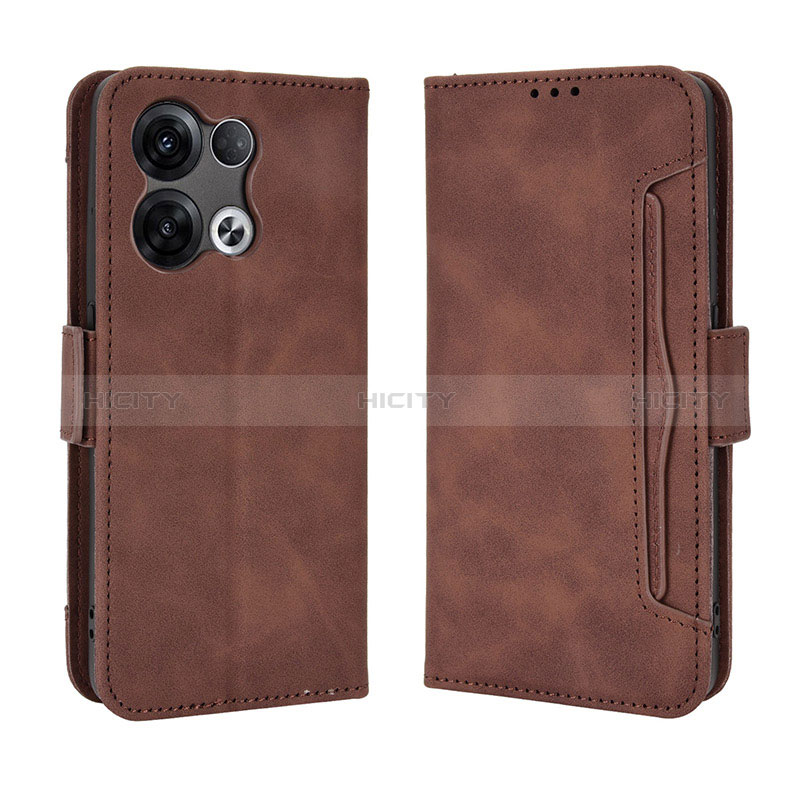 Funda de Cuero Cartera con Soporte Carcasa BY3 para Oppo Reno9 Pro+ Plus 5G