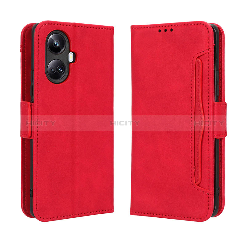 Funda de Cuero Cartera con Soporte Carcasa BY3 para Realme 10 Pro+ Plus 5G