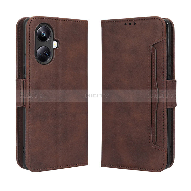 Funda de Cuero Cartera con Soporte Carcasa BY3 para Realme 10 Pro+ Plus 5G