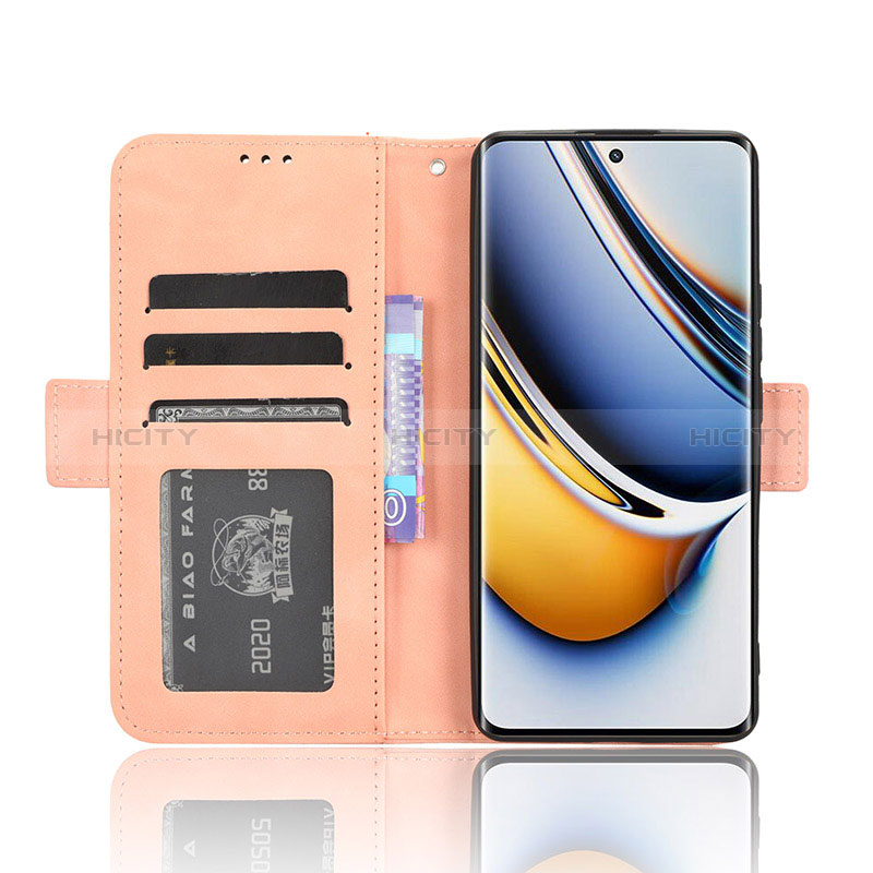 Funda de Cuero Cartera con Soporte Carcasa BY3 para Realme 11 Pro+ Plus 5G