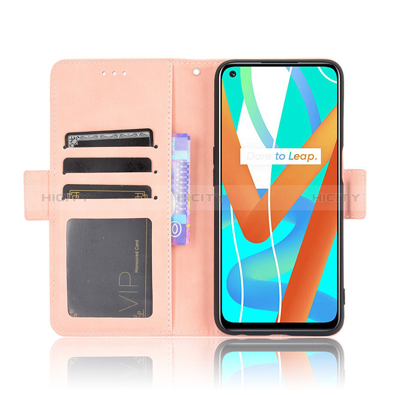 Funda de Cuero Cartera con Soporte Carcasa BY3 para Realme 8s 5G