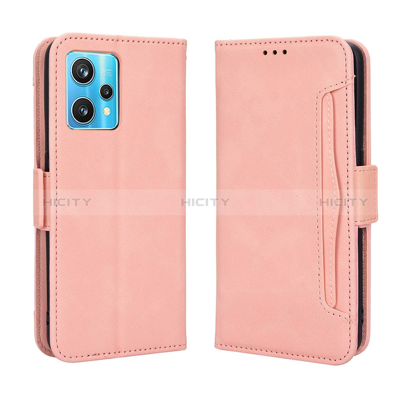 Funda de Cuero Cartera con Soporte Carcasa BY3 para Realme 9 Pro+ Plus 5G Rosa