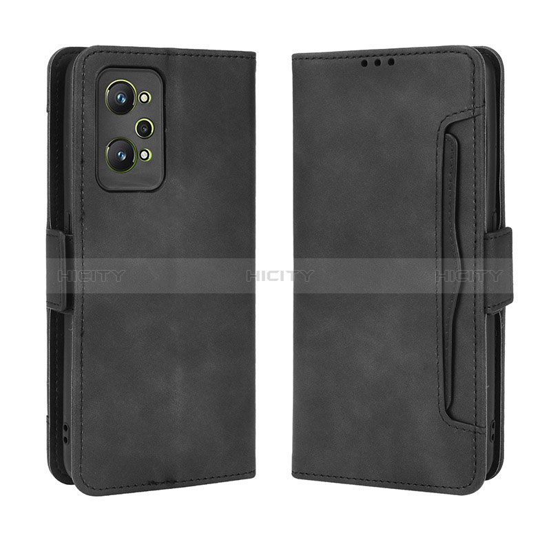 Funda de Cuero Cartera con Soporte Carcasa BY3 para Realme GT Neo 3T 5G Negro