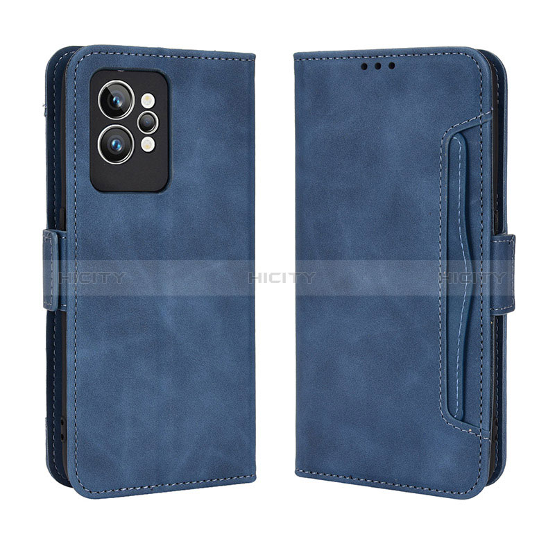 Funda de Cuero Cartera con Soporte Carcasa BY3 para Realme GT2 Pro 5G Azul