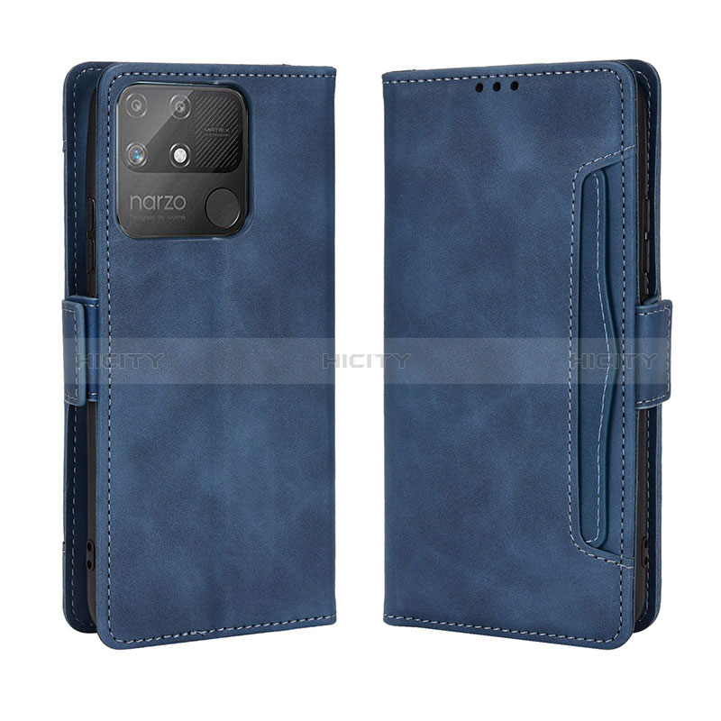 Funda de Cuero Cartera con Soporte Carcasa BY3 para Realme Narzo 50A