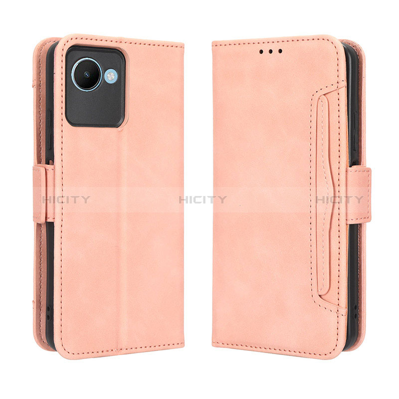 Funda de Cuero Cartera con Soporte Carcasa BY3 para Realme Narzo 50i Prime Rosa