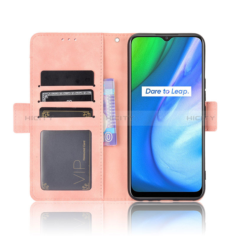 Funda de Cuero Cartera con Soporte Carcasa BY3 para Realme Q2i 5G