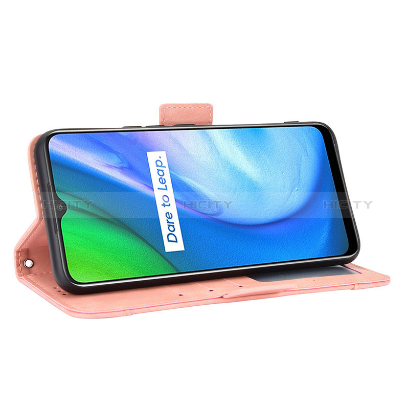 Funda de Cuero Cartera con Soporte Carcasa BY3 para Realme Q2i 5G