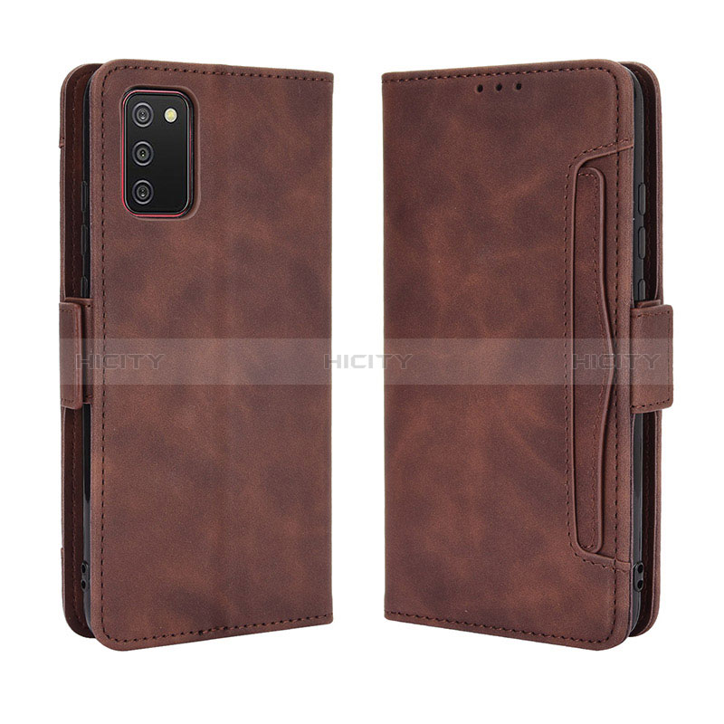 Funda de Cuero Cartera con Soporte Carcasa BY3 para Samsung Galaxy A02s