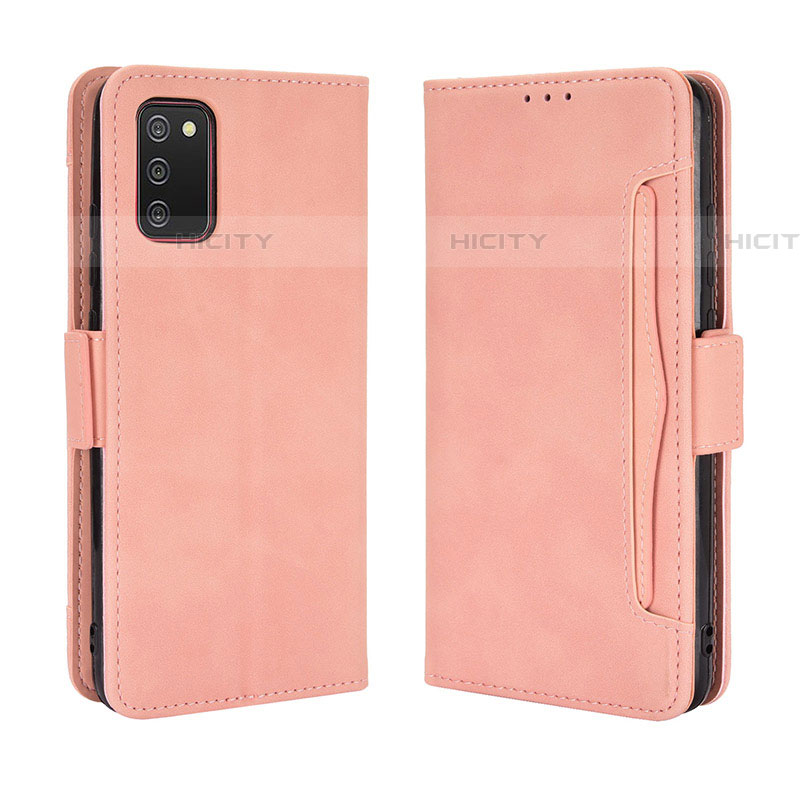 Funda de Cuero Cartera con Soporte Carcasa BY3 para Samsung Galaxy A03s