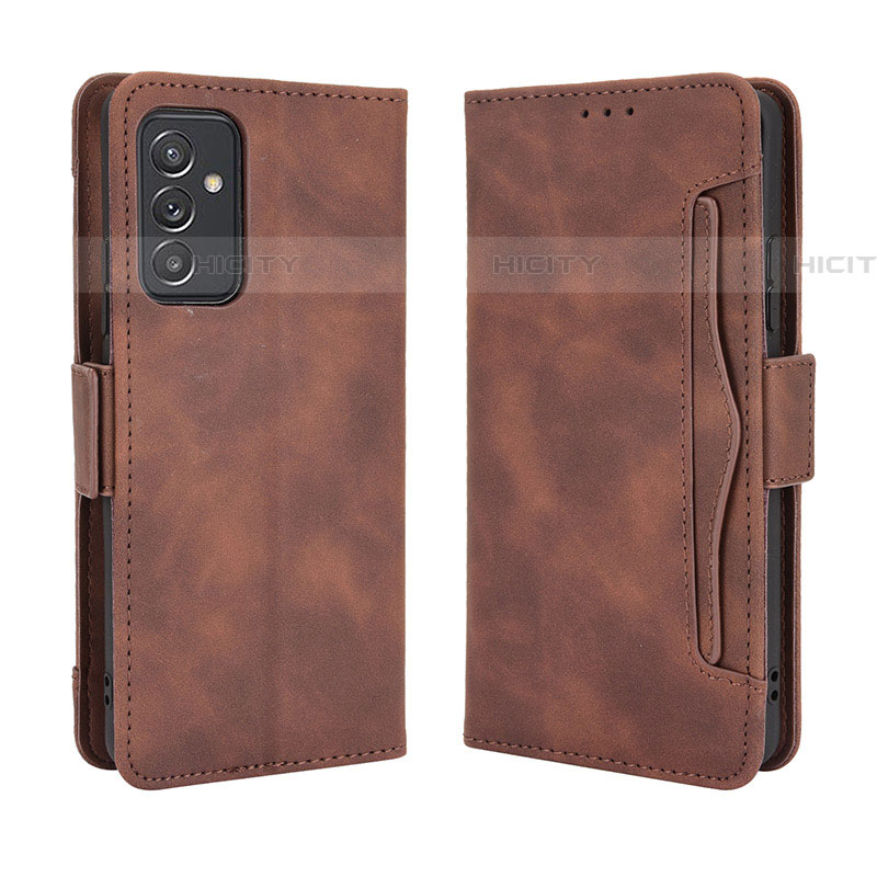 Funda de Cuero Cartera con Soporte Carcasa BY3 para Samsung Galaxy A05s Marron