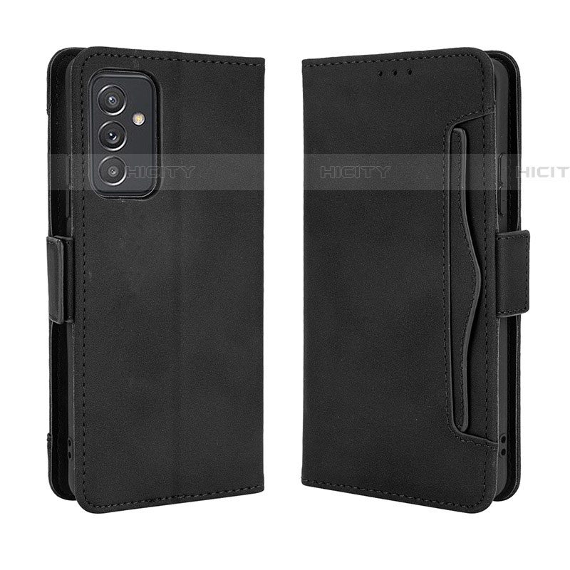 Funda de Cuero Cartera con Soporte Carcasa BY3 para Samsung Galaxy A05s Negro