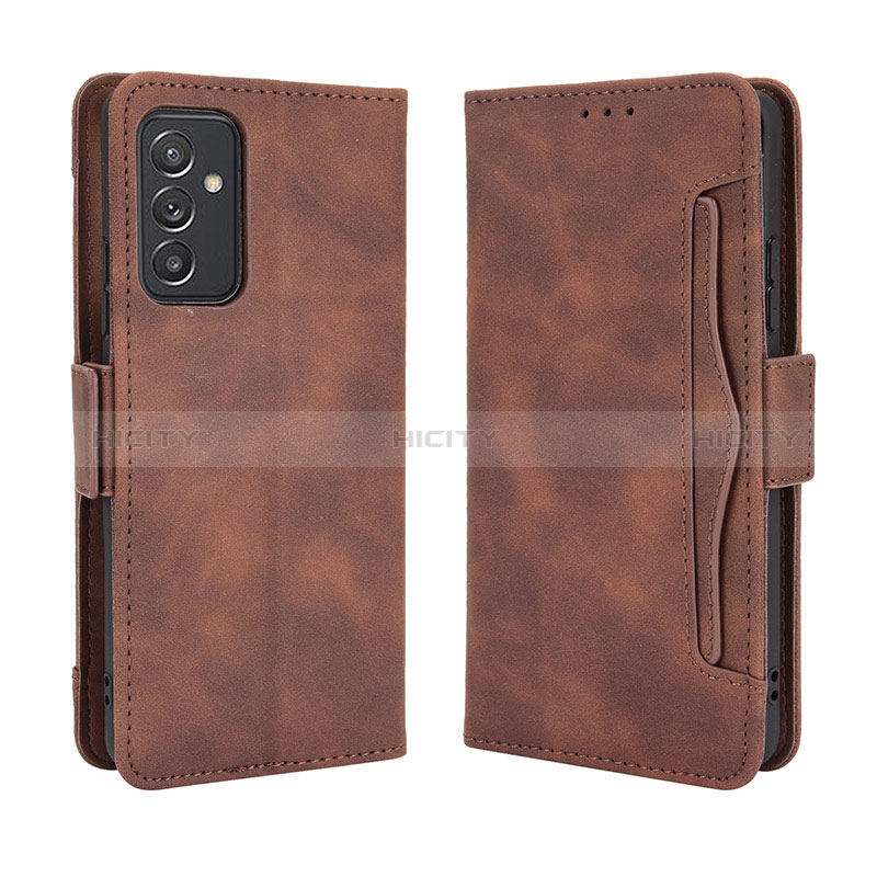 Funda de Cuero Cartera con Soporte Carcasa BY3 para Samsung Galaxy A15 4G Marron