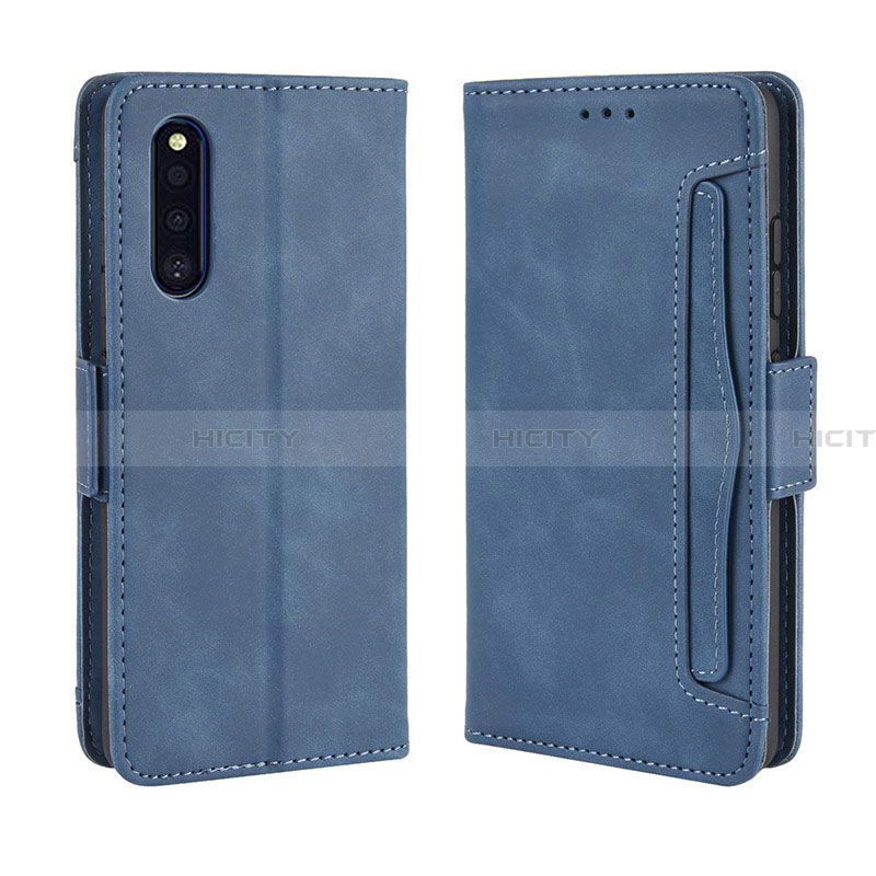 Funda de Cuero Cartera con Soporte Carcasa BY3 para Samsung Galaxy A41 SC-41A