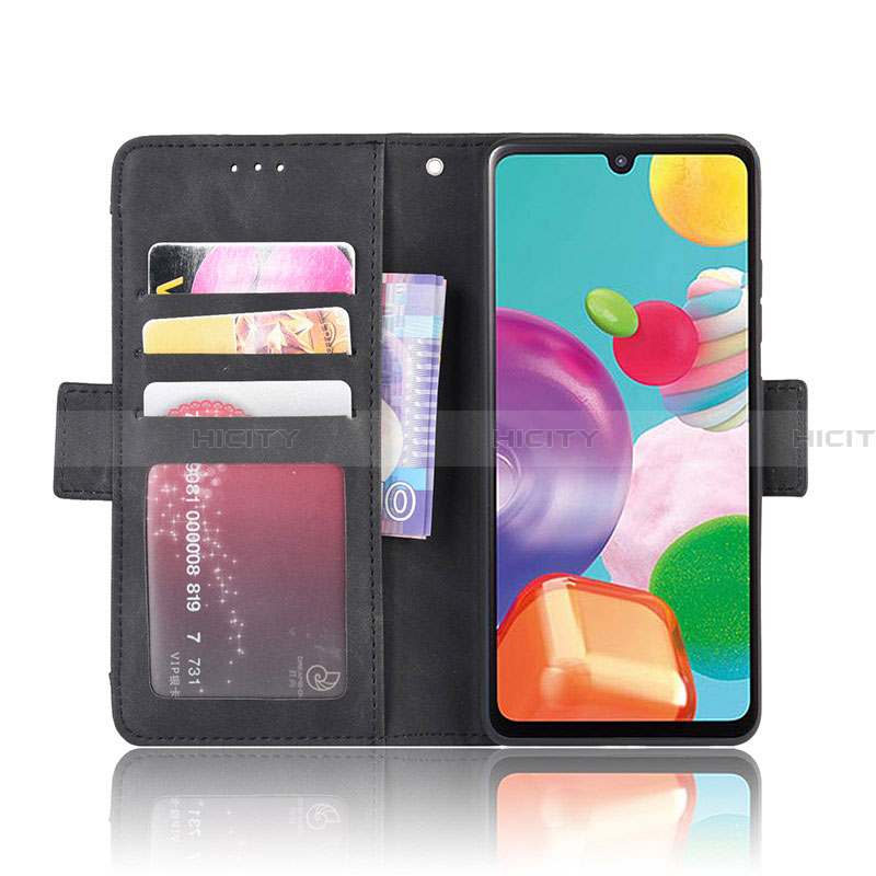 Funda de Cuero Cartera con Soporte Carcasa BY3 para Samsung Galaxy A41 SC-41A