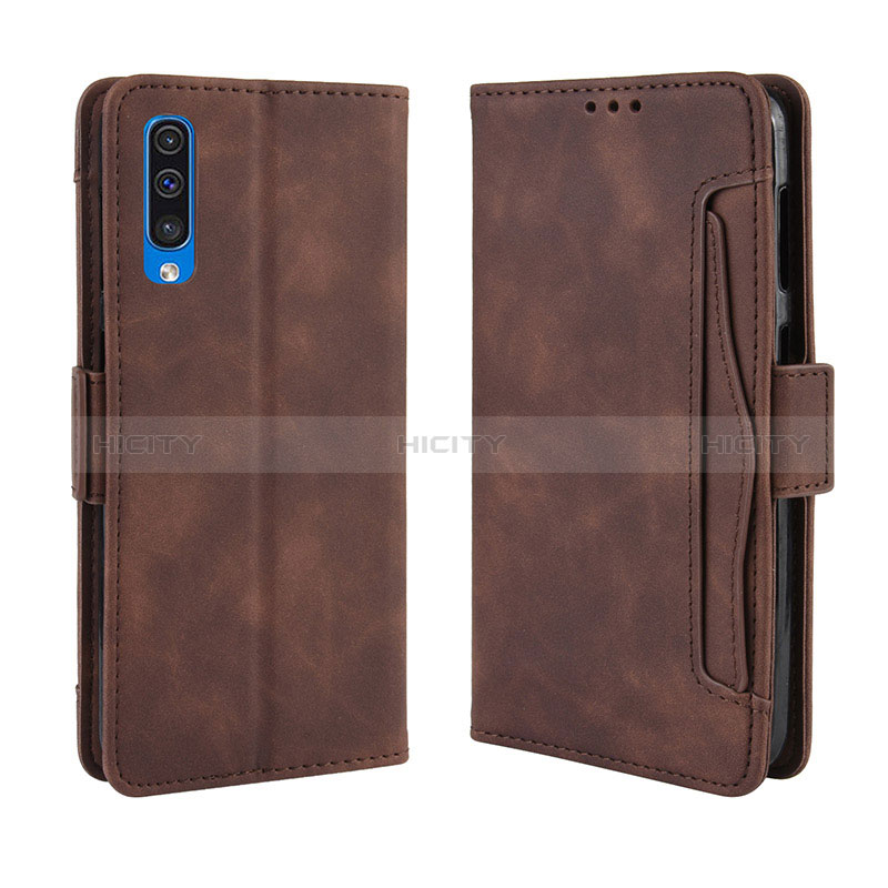 Funda de Cuero Cartera con Soporte Carcasa BY3 para Samsung Galaxy A50