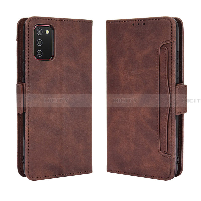 Funda de Cuero Cartera con Soporte Carcasa BY3 para Samsung Galaxy F02S SM-E025F