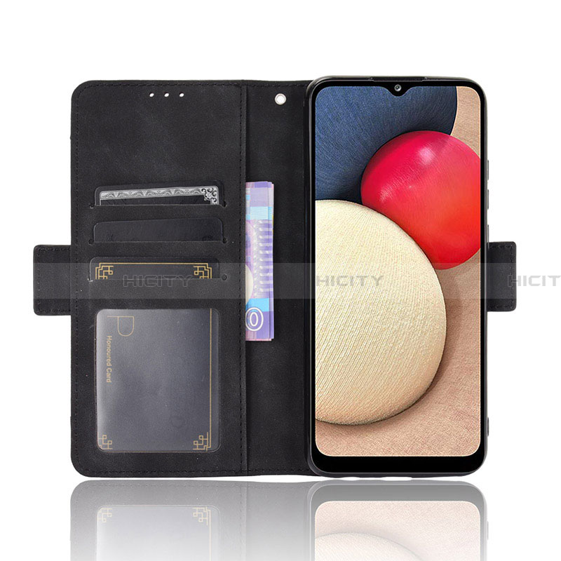 Funda de Cuero Cartera con Soporte Carcasa BY3 para Samsung Galaxy F02S SM-E025F