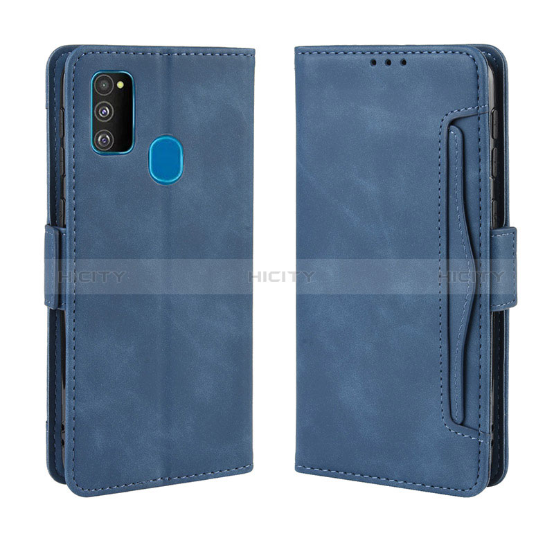 Funda de Cuero Cartera con Soporte Carcasa BY3 para Samsung Galaxy M21