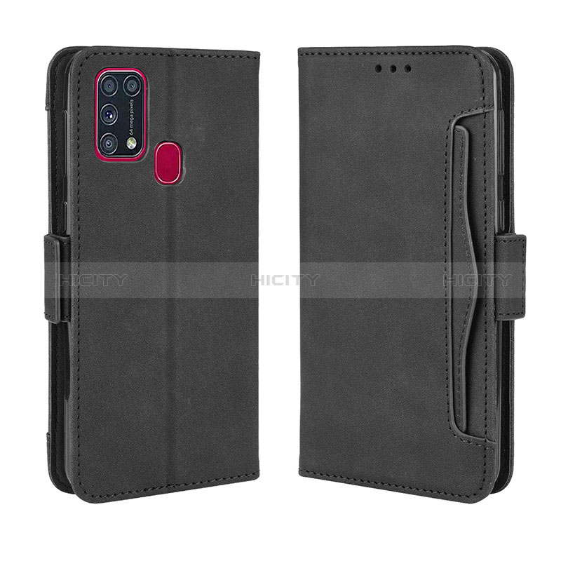 Funda de Cuero Cartera con Soporte Carcasa BY3 para Samsung Galaxy M31 Prime Edition