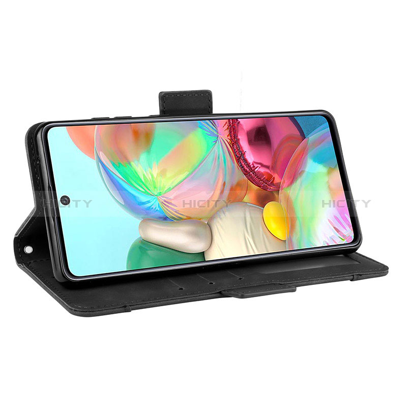 Funda de Cuero Cartera con Soporte Carcasa BY3 para Samsung Galaxy M60s