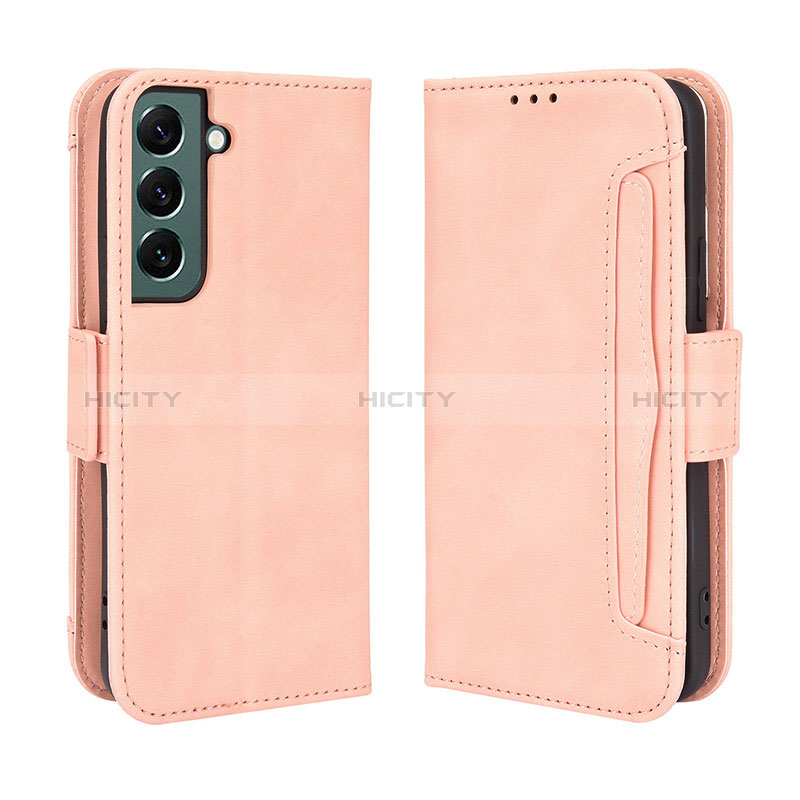 Funda de Cuero Cartera con Soporte Carcasa BY3 para Samsung Galaxy S22 5G