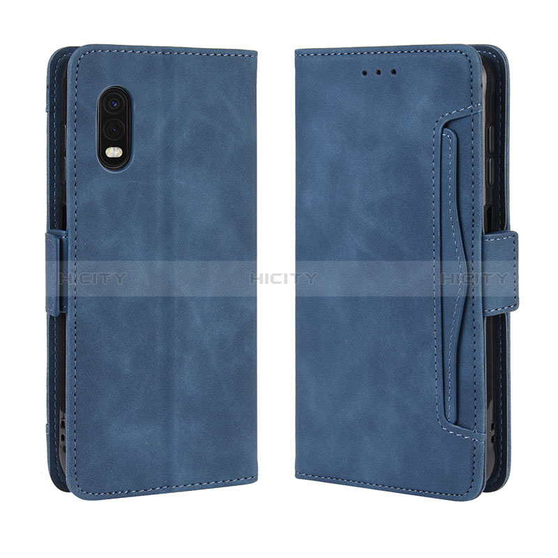 Funda de Cuero Cartera con Soporte Carcasa BY3 para Samsung Galaxy XCover Pro