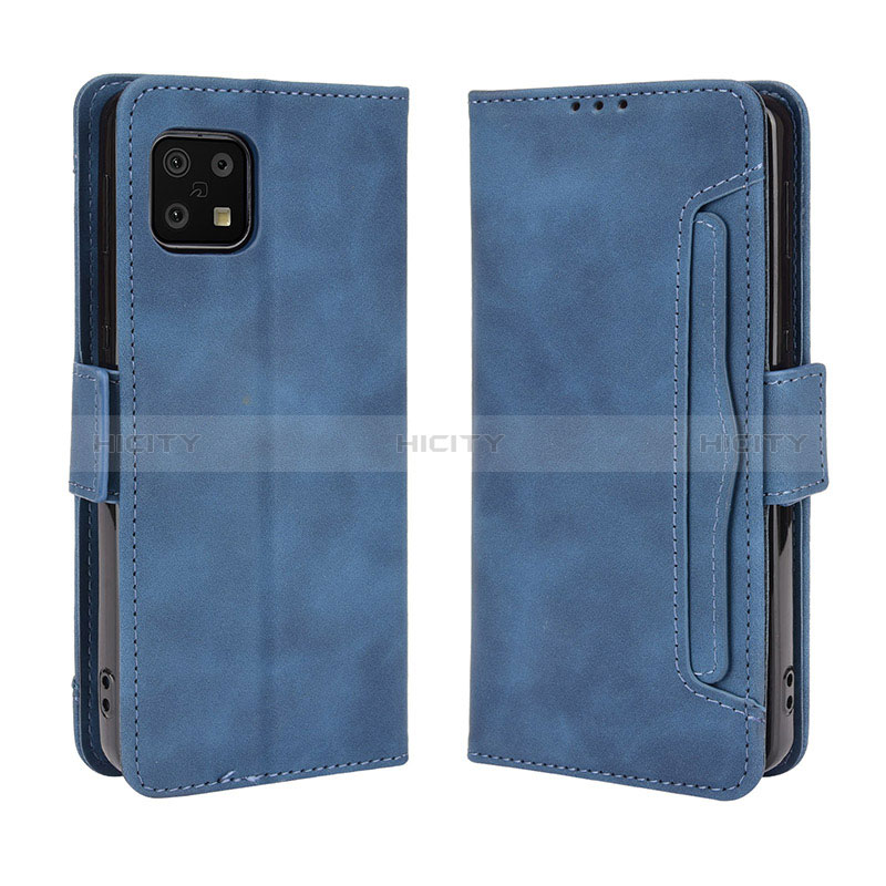 Funda de Cuero Cartera con Soporte Carcasa BY3 para Sharp Aquos Sense6