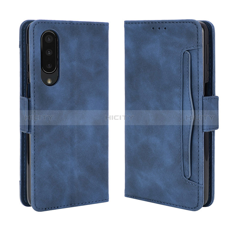 Funda de Cuero Cartera con Soporte Carcasa BY3 para Sharp Aquos Zero5G basic