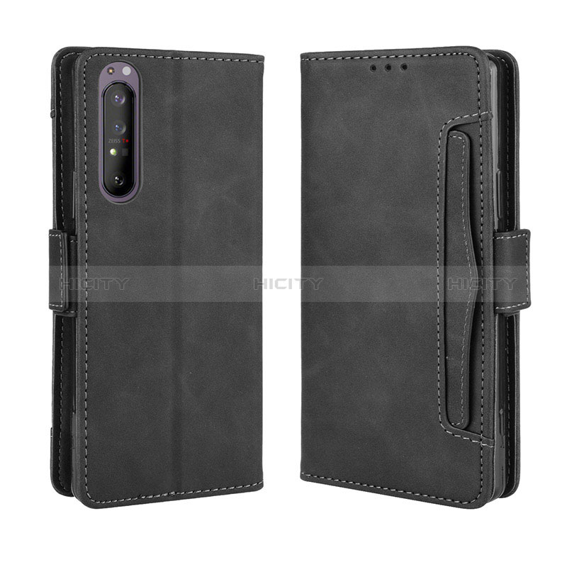 Funda de Cuero Cartera con Soporte Carcasa BY3 para Sony Xperia 1 II