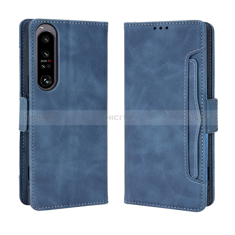 Funda de Cuero Cartera con Soporte Carcasa BY3 para Sony Xperia 1 IV