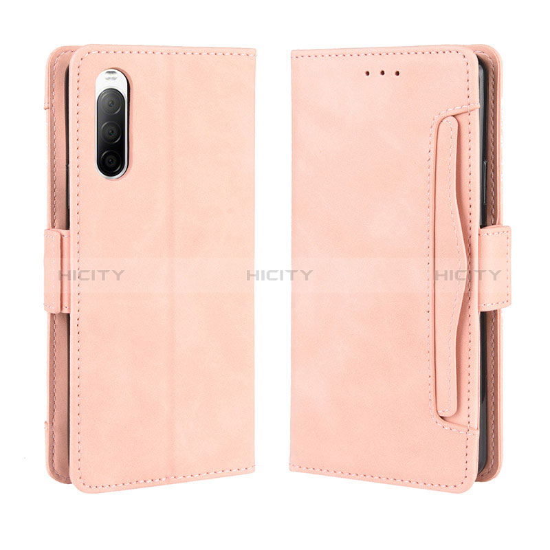 Funda de Cuero Cartera con Soporte Carcasa BY3 para Sony Xperia 10 II