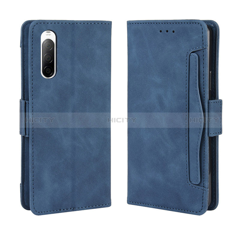 Funda de Cuero Cartera con Soporte Carcasa BY3 para Sony Xperia 10 II