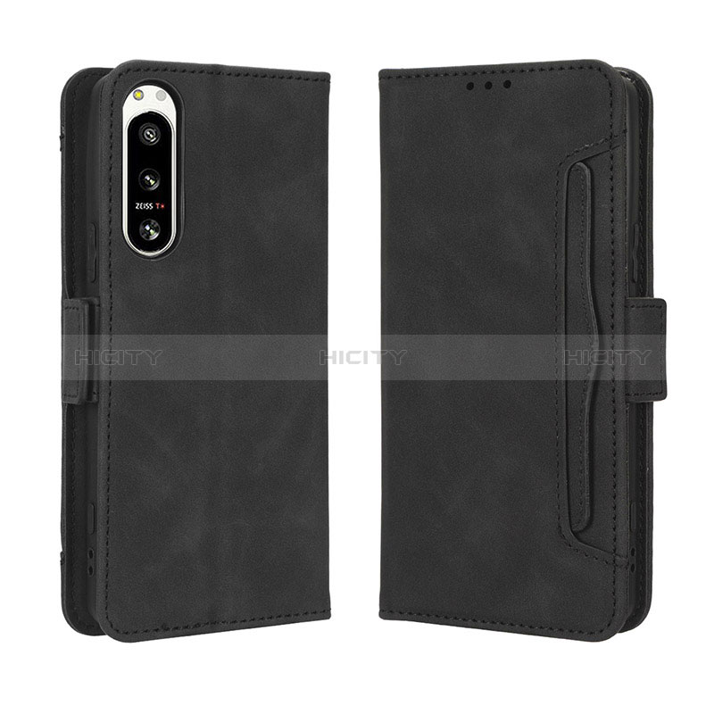 Funda de Cuero Cartera con Soporte Carcasa BY3 para Sony Xperia 5 IV