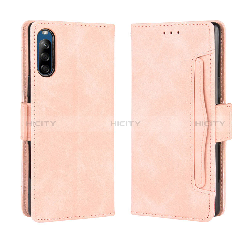 Funda de Cuero Cartera con Soporte Carcasa BY3 para Sony Xperia L4