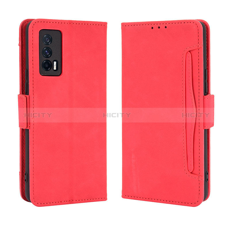 Funda de Cuero Cartera con Soporte Carcasa BY3 para Vivo iQOO 7 India 5G